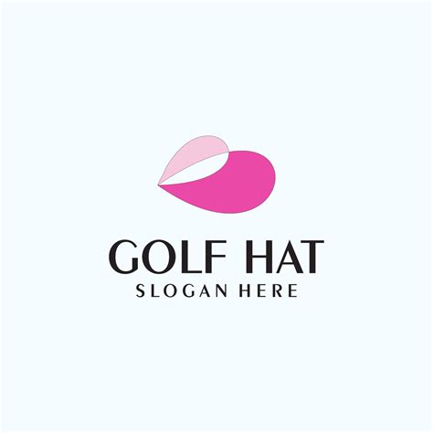 Golf hat logo icon design 12650064 Vector Art at Vecteezy