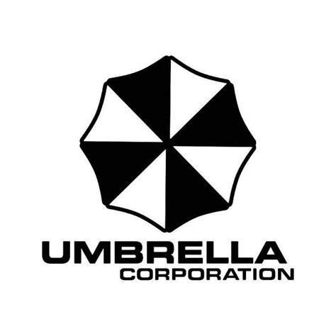 Umbrella Corp Logo Resident Evil Decal Sticker