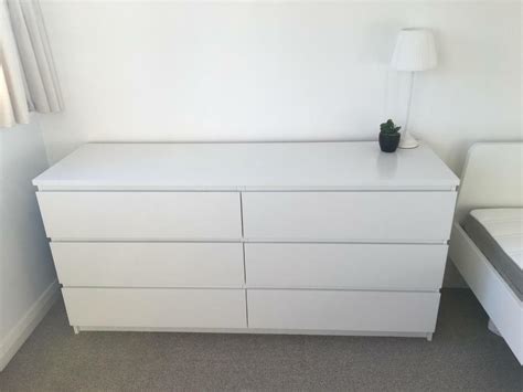 Ikea Malm Chest of 6 Drawers White | in Leamington Spa, Warwickshire | Gumtree
