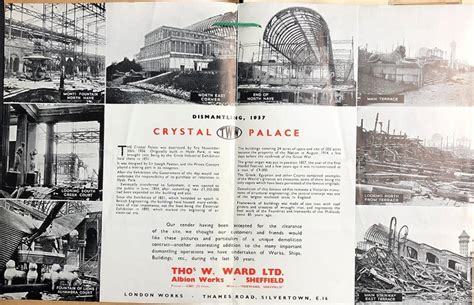 Remembering the Crystal Palace fire of 1936 - The National Archives blog