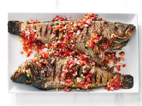 Filipino Whole Grilled Fish with Tomato-Onion Salsa Recipe | Food Network Kitchen | Food Network