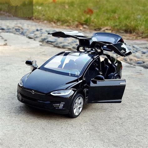 New 1:32 Tesla MODEL X Alloy Car Model Diecasts & Toy Vehicles Toy Cars ...