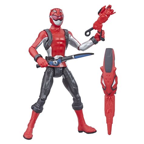 Power Rangers Beast Morphers Red Ranger 6-inch Action Figure - Walmart.com