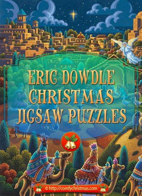 Eric Dowdle Christmas Puzzles | Gorgeous Folk Art Jigsaw Puzzles