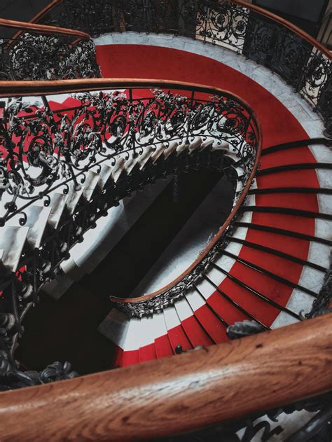 High Angle Photo of Staircase · Free Stock Photo