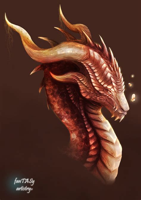 Fierce Dragon Concept Artwork & Digital Paintings