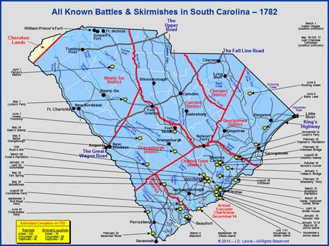 South Carolina in the American Revolution - Engagements of 1782