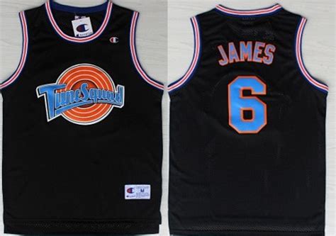 NBA Space Jam #6 LeBron James White Swingman Jersey on sale,for Cheap ...