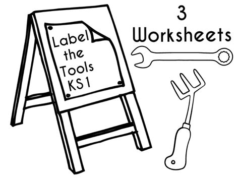 Label the Tools Writing Worksheets KS1 | Teaching Resources