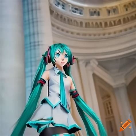 Hatsune miku at the united states capitol building