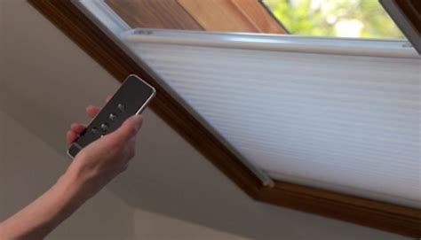 Motorized Cellular Skylight Shades | North Solar Screen