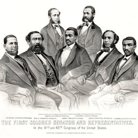 First African American Senator and Representatives Poster - Etsy