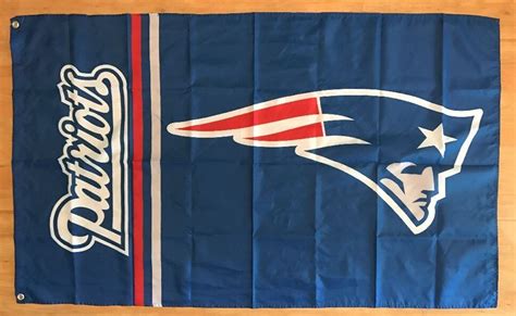 NFL New England Patriots Football 3x5 Banner Flag Mancave Tailgate FREE ...