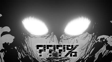 Black and white anime digital wallpaper, Mob Psycho 100, anime HD ...