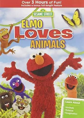 SESAME STREET: ELMO Loves Animals (DVD) - DVD By Various - GOOD $4.72 ...