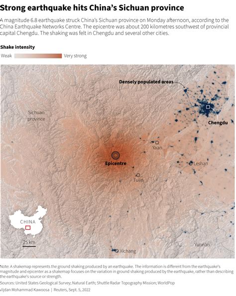 Earthquake in China's Sichuan kills more than 40, shakes provincial ...