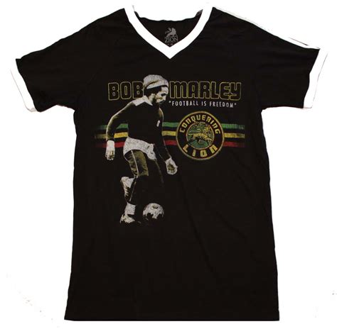 Bob Marley Football is Freedom V-Neck Jersey – GoStoner