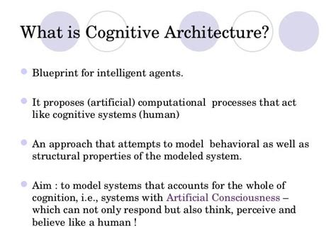 Cognitive architecture - Alchetron, The Free Social Encyclopedia