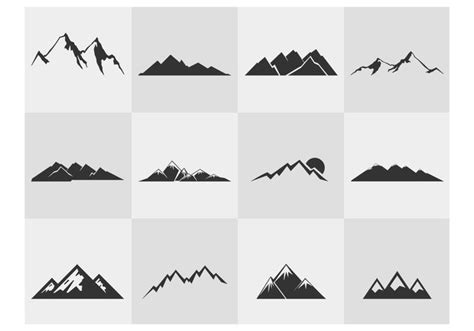 Download Free Vector Art, Stock Graphics & Images | Mountain tattoo ...