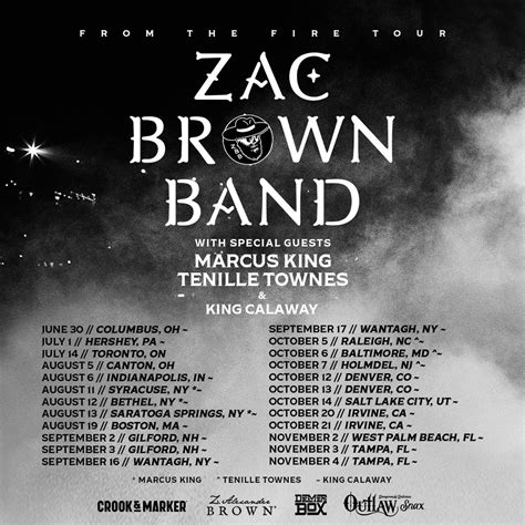 Zac Brown Band 2023 Tour Dates Announced