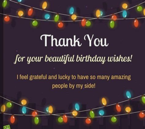 Birth day wishes Thank You Messages For Birthday, Birthday Message To ...