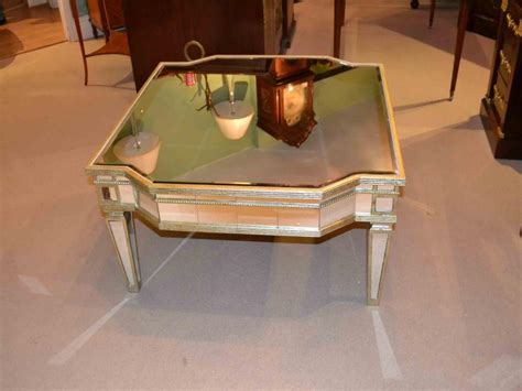 Antique Mirrored Coffee Table | Coffee Table Design Ideas