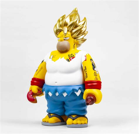 Fool’s Paradise Unveils Their Homer Simpson/ Dragon Ball Z Mash-up: Yellow Fool//Dokkan Awaken ...