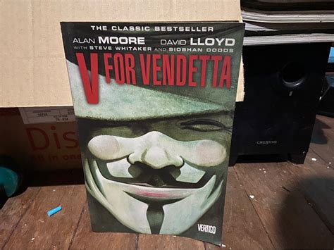 V for Vendetta graphic novel, Hobbies & Toys, Books & Magazines, Comics ...