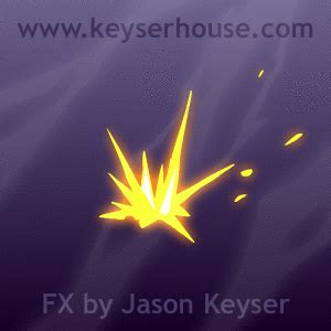 jkFX Hit Effect 05 by JasonKeyser Principles Of Animation, Game Effect, Key Frame, After Effect ...