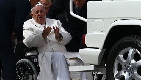 POPE FRANCIS IN HOSPITAL OVER RESPIRATORY INFECTION - Africa Equity Media