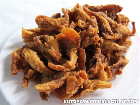 Lutong Cavite : Mushroom Chicharon