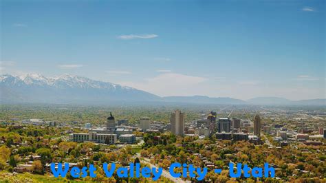 West Valley City Utah Map - United States