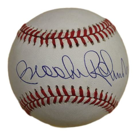 Brooks Robinson Autographed/Signed Baltimore Orioles AL Baseball JSA ...