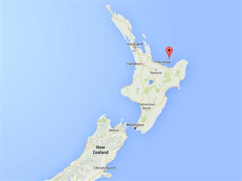 Where is White Island on map New Zealand