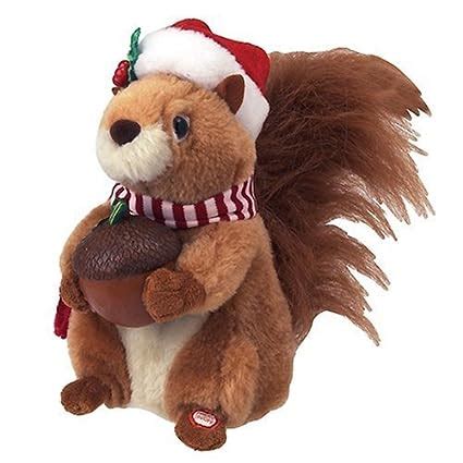 Amazon.com: Animated Christmas Squirrel Dances and Sings "I'm Gettin' Nuttin' for Christmas ...