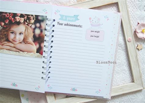 Personalized Baby Memory Book Girl Personalized Girl Photo - Etsy