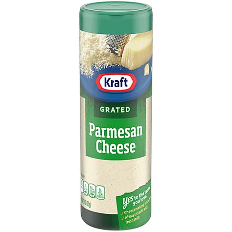 Kraft Grated Cheese, Parmesan Cheese, 3 oz Bottle | Parmesan | FairPlay ...