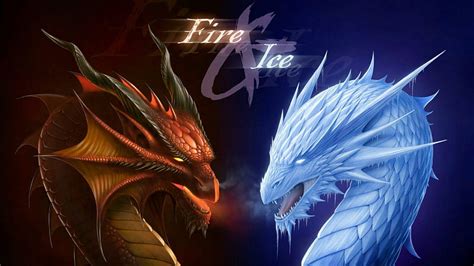 Fire Dragon, Ice Lightning Dragon HD wallpaper | Pxfuel