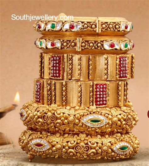 Antique Gold Bangles Design: Discover Timeless Elegance with our Latest ...