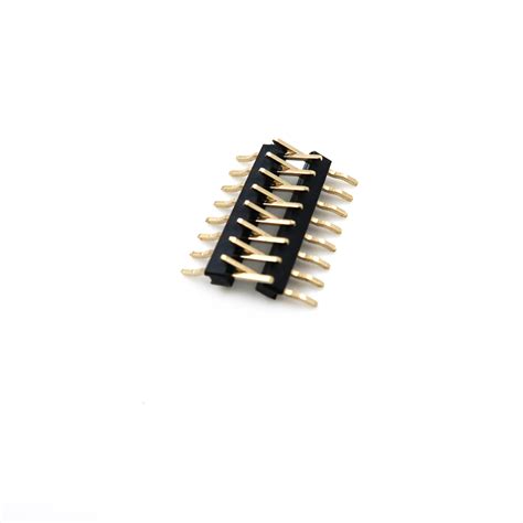 board to board connector soldering header pins 1.27mm Pin Header Dual ...