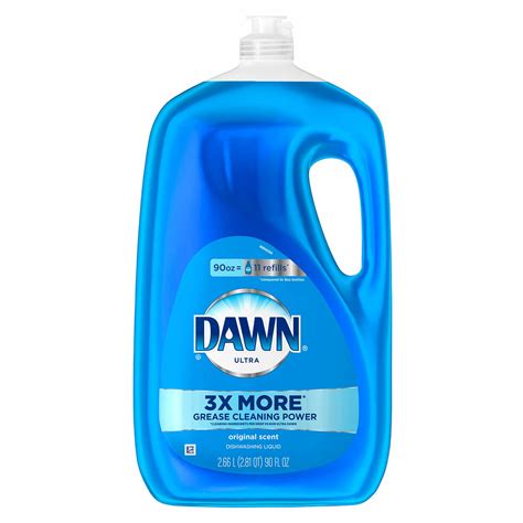 Dawn Liquid Dish Soap, Original Scent, 90 Ounce - Walmart.com