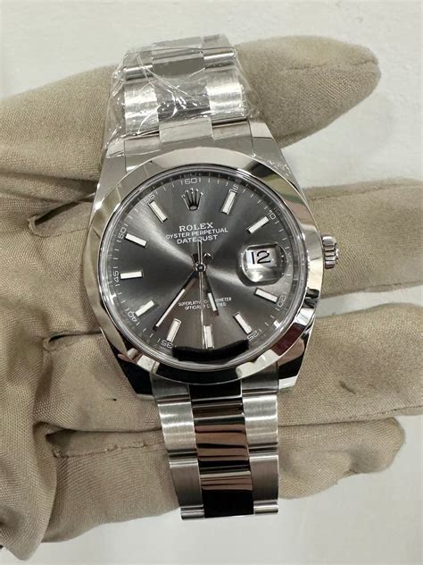 Rolex Datejust 41mm Grey Dial (Brand New) – Exclusive Time Zone