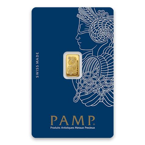 PAMP 1 Gram Gold Bar | PAMP Fortuna Gold Bar - Morton Grove Coin