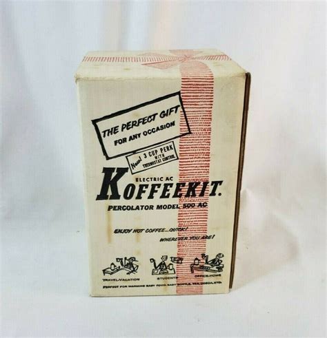 Keefe Koffeekit 60's Aluminum INSTANT Coffee/tea Pot Model - Etsy Australia