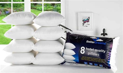 Eight Hotel-Quality Pillows | Groupon Goods