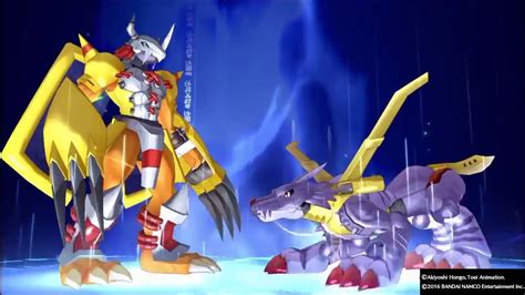 Digimon Wargreymon And Metalgarurumon