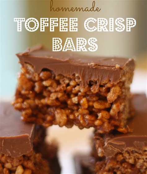 Toffee Crisp Bars - Fun Crafts Kids