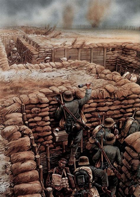 Imagen Military Drawings, Military Artwork, Ww1 Art, Military Diorama ...