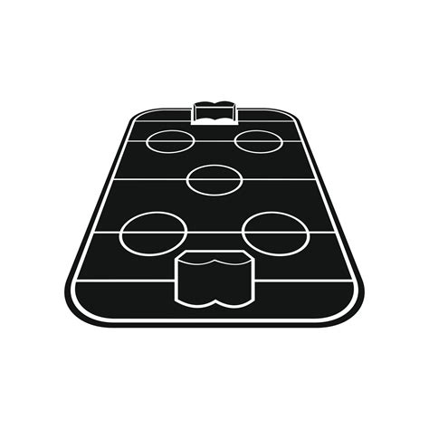 Ice hockey rink icon 14208894 Vector Art at Vecteezy