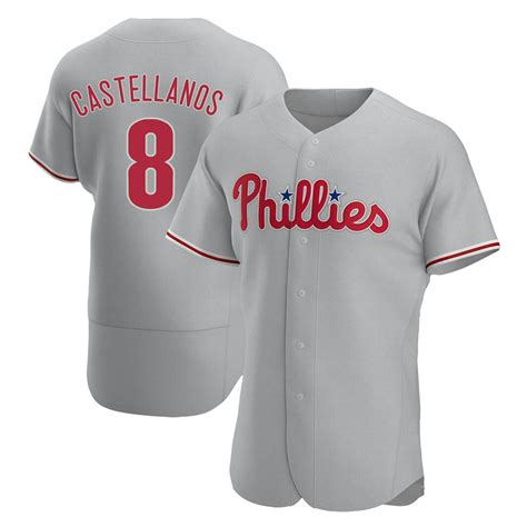 MLB Nick Castellanos Philadelphia Phillies 8 Jersey – JerseyHouse